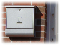 Briefkasten des F-Hus