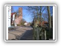 Der alte Leuchtturm und ein Zaun aus Walknochen